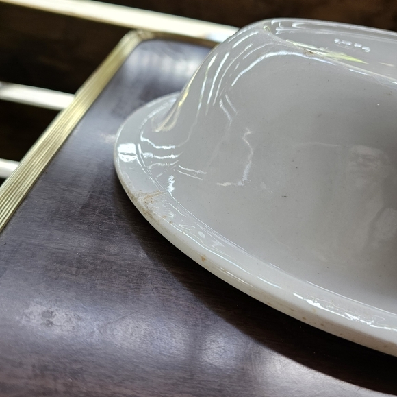 White Ironstone Serving Dishes Vintage - Picture 5 of 8